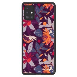 ULTIMATE CASE Samsung Galaxy A51 A515F - készülékre - Purple Leaf