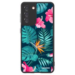 ULTIMATE CASE Samsung Galaxy S21 5G G991B - készülékre - Pink Monstera