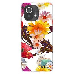 Átlátszó szilikon tok az alábbi mobiltelefonokra Xiaomi Mi 11 - Meadow