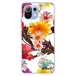 Átlátszó szilikon tok az alábbi mobiltelefonokra Xiaomi Mi 11 Lite - Meadow