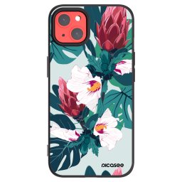 Fekete szilikon tok az alábbi mobiltelefonokra Apple iPhone 13 - Rhododendron
