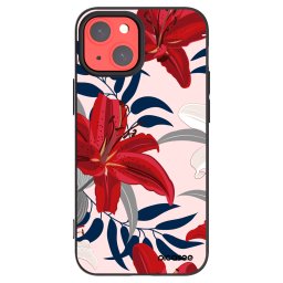 Fekete szilikon tok az alábbi mobiltelefonokra Apple iPhone 13 mini - Red Lily