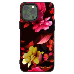Fekete szilikon tok az alábbi mobiltelefonokra Apple iPhone 13 Pro Max - Dark Peonny