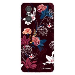 Átlátszó szilikon tok az alábbi mobiltelefonokra Xiaomi Poco F3 - Dark Meadow