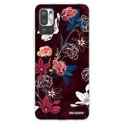 Átlátszó szilikon tok az alábbi mobiltelefonokra Xiaomi Redmi Note 10 5G - Dark Meadow
