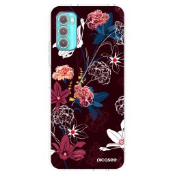 Átlátszó szilikon tok az alábbi mobiltelefonokra Motorola Moto G60 - Dark Meadow