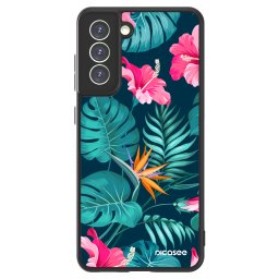 ULTIMATE CASE Samsung Galaxy S21 FE 5G - készülékre - Pink Monstera