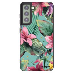 Fekete szilikon tok az alábbi mobiltelefonokra Samsung Galaxy S21 FE 5G - Hawaii
