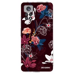 Átlátszó szilikon tok az alábbi mobiltelefonokra Xiaomi Redmi Note 11 - Dark Meadow