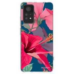 Átlátszó szilikon tok az alábbi mobiltelefonokra Xiaomi Redmi Note 11 Pro 5G - Hibiscus