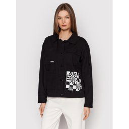 Vans Átmeneti kabát Divine Energy VN0A7Q9K Fekete Relaxed Fit
