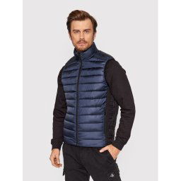 Calvin Klein Mellény Recycled Side K10K108292 Sötétkék Regular Fit