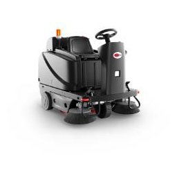 Nilfisk Viper ROS1300 vezetőüléses seprőgép ( beépített töltővel - HF 24V 30A SB175R, akkumulátorral - 6V-240AH GEL MONOBLOC , kefével)