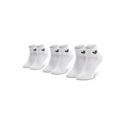 adidas 3 pár uniszex hosszú szárú zokni Mid-Cut Crew FT8529 Fehér