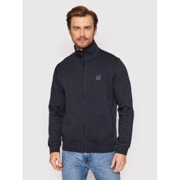 Boss Pulóver Zestart 50468428 Sötétkék Relaxed Fit