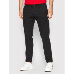 Tommy Jeans Chinos Scanton DM0DM09595 Fekete Slim Fit