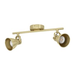 LED lámpatest , mennyezeti , spot , 2x3W , GU10 , arany , EGLO , SERAS , 900171
