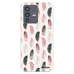 Átlátszó szilikon tok az alábbi mobiltelefonokra Vivo V23 5G - Feather 2