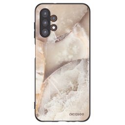 Fekete szilikon tok az alábbi mobiltelefonokra Samsung Galaxy A13 4G A135 - Cream marble