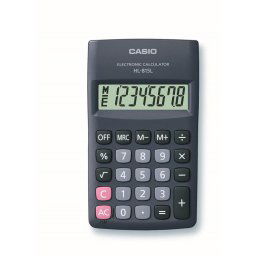 Zsebszámológép Casio HL-815L fekete PN: HL-815L
