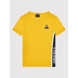 Le Coq Sportif Póló 2210493 Sárga Regular Fit