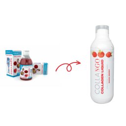 Collango Collagen Liquid - folyékony kollagén erdei szamócás 500ml