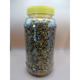 1000gramm töltőtömegű Henger alakú pet flakon + lapka hozzá