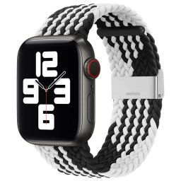 Strap Fabric Apple Watch 2/3/4/5/6/7/SE óraszíj (fehér) - 42/44/45mm
