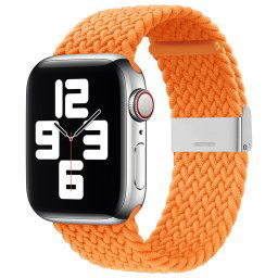 Strap Fabric Apple Watch 2/3/4/5/6/7/SE óraszíj (narancssárga) - 42/44/45mm