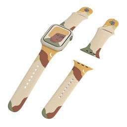 Strap Moro Apple Watch 2/3/4/5/6/7/SE óraszíj (terepszínű 1) - 42/44/45mm