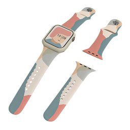Strap Moro Apple Watch 2/3/4/5/6/7/SE óraszíj (terepszínű 3) - 42/44/45mm