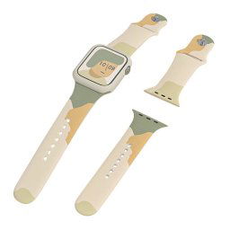 Strap Moro Apple Watch 2/3/4/5/6/7/SE óraszíj (terepszínű 6) - 42/44/45mm