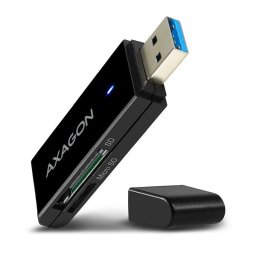 Külső kártyaolvasó USB3.0 fekete AXAGON (CRE-S2N)
