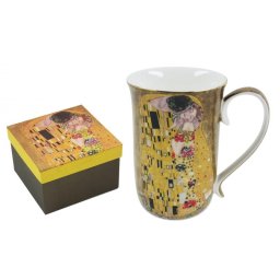 Bögre arany Klimt díszdobozban 4dl 0033 - Ajándék bögre