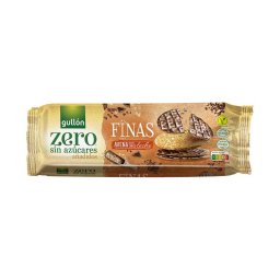 Gullon Thins Zero tejcsokoládés zabkeksz 150g