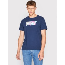 Levi's® Póló Graphic Crewneck 22491-0454 Sötétkék Regular Fit