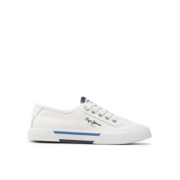 Pepe Jeans Teniszcipő Brady Boy Basic PBS30527 Fehér