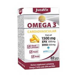 Jutavit Omega 3 Cardiovascular, 60 db