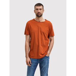 Selected Homme Póló Morgan 16071775 Barna Regular Fit