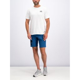 Under Armour Póló 1326799 Fehér Loose Fit
