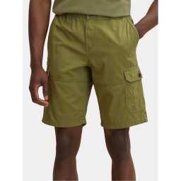 Tom Tailor Szövet rövidnadrág 1031446 Zöld Regular Fit
