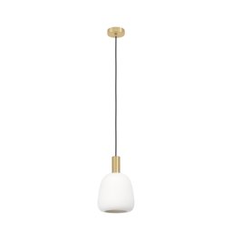 LED lámpa , függeszték , mennyezeti , E27 foglalat , arany , EGLO , MANZANARES , 900305