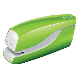 LEITZ Tűzőgép, elektromos, No.10, 10 lap, LEITZ "Wow", zöld