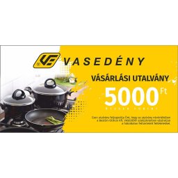 Vasedény vásárlási utalvány 5000 forint értékben
