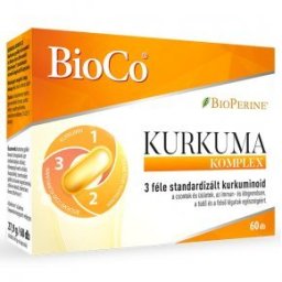 BioCo Kurkuma Komplex kapszula - 60db