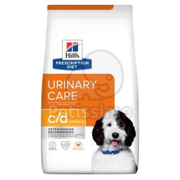 Hill's Prescription Diet c/d Multicare Urinary Care száraz kutyatáp 4 kg