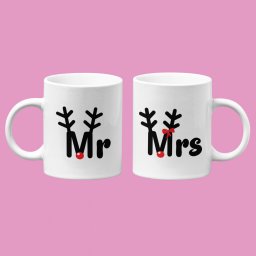 Rudolf Mr. és Mrs. páros bögre