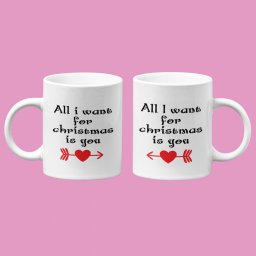 All I want for Christmas is you páros bögre