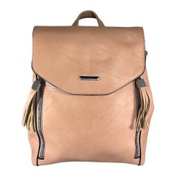 Silvia Rosa pink műbőr hátitáska 6552