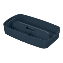 LEITZ Rendszerező tálca, fogantyúval, LEITZ "MyBox Cosy", bársonyszürke